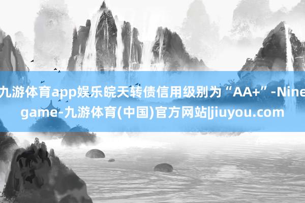 九游体育app娱乐皖天转债信用级别为“AA+”-Ninegame-九游体育(中国)官方网站|jiuyou.com